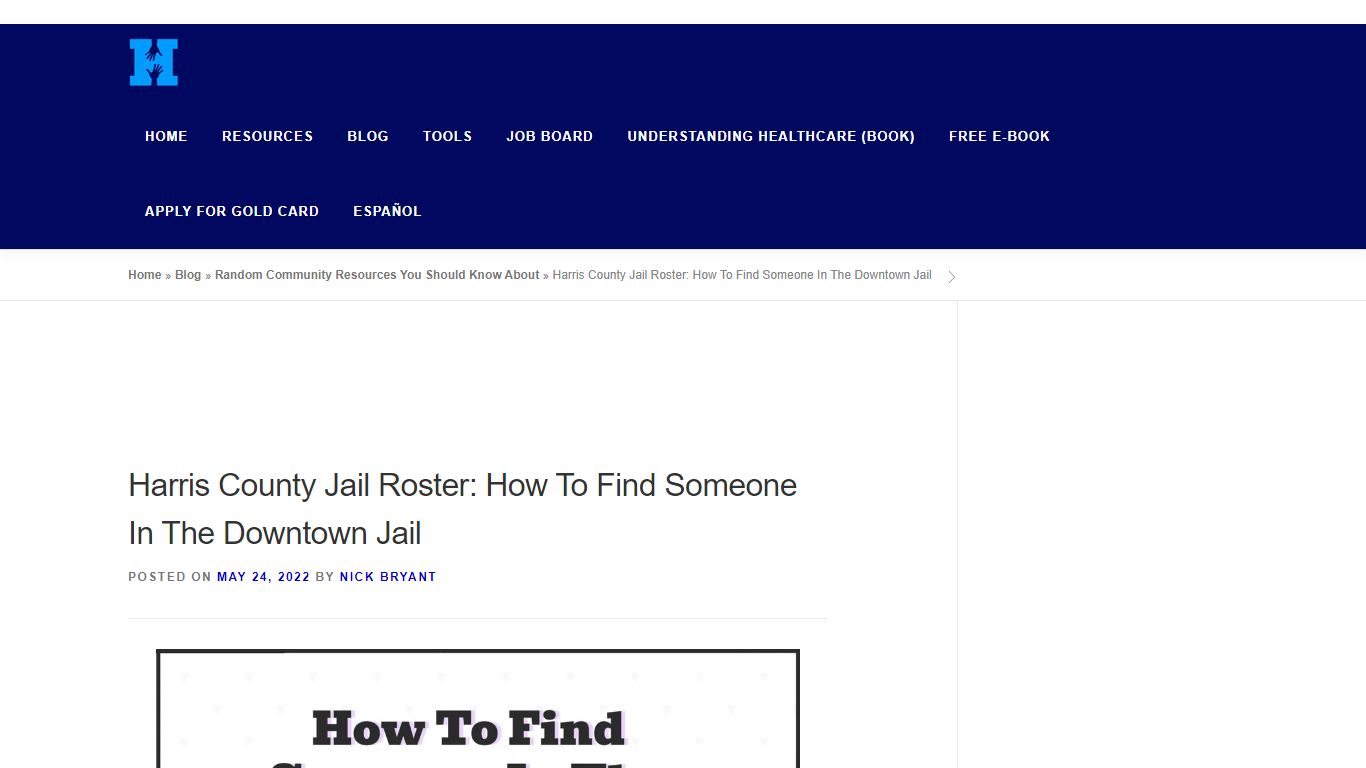 Harris County Jail Roster: How To Find Someone In The Downtown Jail